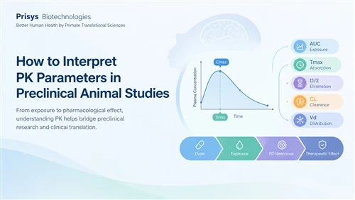 Cum se interpretează parametrii PK în studiile preclinice pe animale